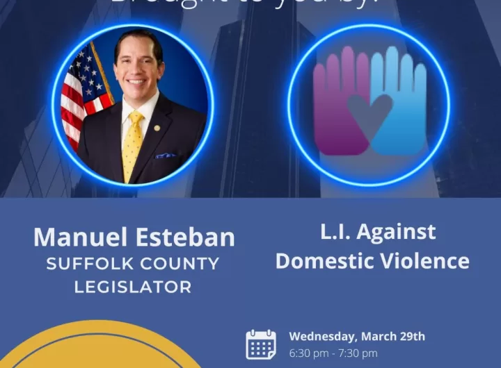 Esteban Hosts Domestic Violence Seminar