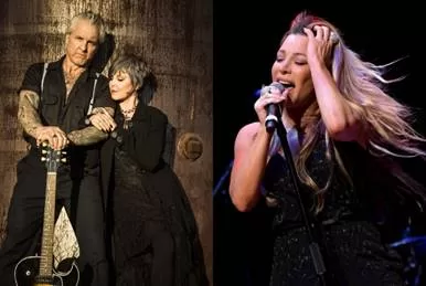 (Photo Courtesy of LIMEHOF) (l-r) Neil Giraldo, Pat Benatar, and Taylor Dayne will be performing at the LIMEHOF benefit concert on July 23 at the Catholic Health Amphitheater in Farmingville.