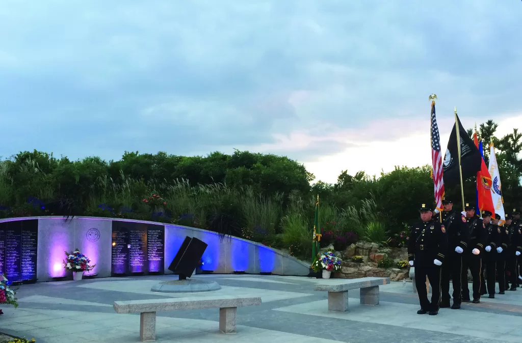 (Photo Courtesy of the Town of Oyster Bay) The Town of Oyster Bay will hold its annual 9/11 and Walls of Honor ceremony on September 7 at TOBAY Beach.