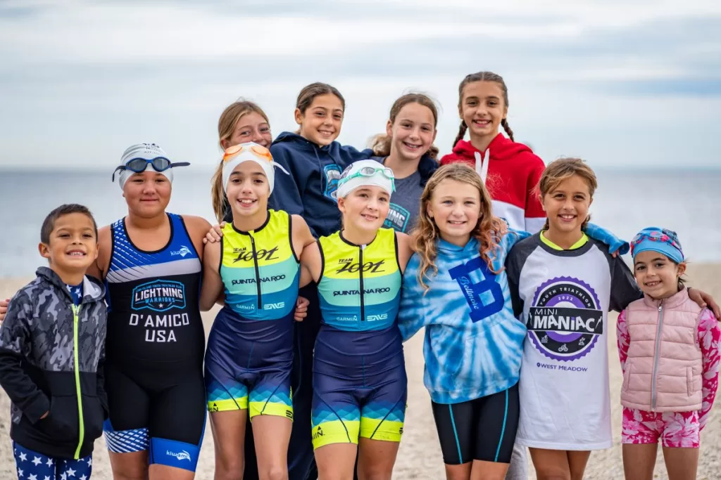 (Photo: Lightning Warriors) The 4th Annual Mini Maniac Triathlon has been relocated to West Meadow Beach in Stony Brook.