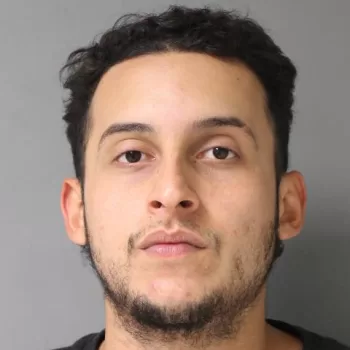 (Photo Courtesy of SCPD) Nicolas Munoz was arrested on charges of passing counterfeit currency at several Suffolk County stores.