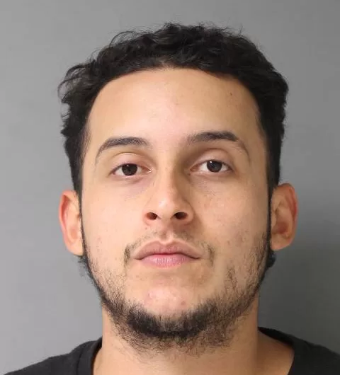 (Photo Courtesy of SCPD) Nicolas Munoz was arrested on charges of passing counterfeit currency at several Suffolk County stores.