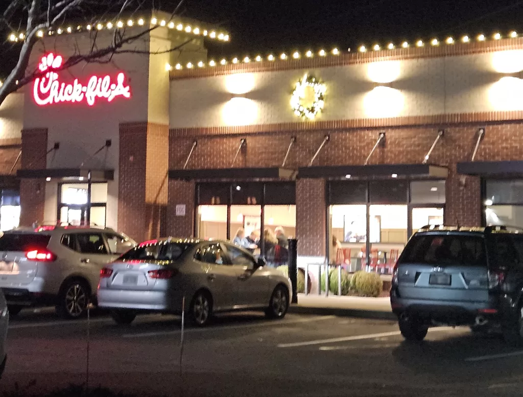 (Photo: Hank Russell) A local Chick-fil-A restaurant.
