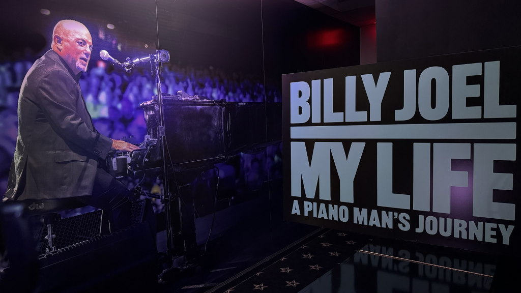 (Photo: LIMEHOF) The Billy Joel exhibit is currently being presented at the Long Island Music & Entertainment Hall of Fame.