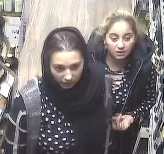 (Photo Courtesy of SCPD) These two women (along with two men) were seen stealing liquor from a Mar-Kay's Wine and Spirits in Port Jefferson Station back in December.