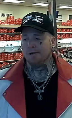 (Photo Courtesy of SCPD) This man is wanted top for stealing from an Islandiua store.
