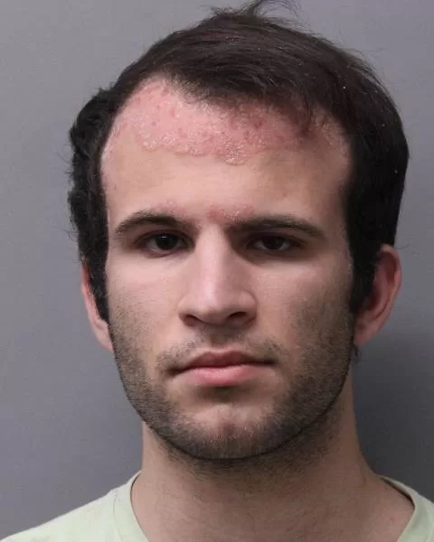 (Photo Courtesy of Suffolk County DA's Office) Matthew Leshinsky pleaded guilty to running an illicit drug lab from his place of business in Ronkonkoma.