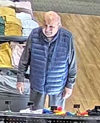 (Photo Courtesy of SCPD) This man is wanted for stealing sneakers from Dick's Sporting Goods in Lake Grove.