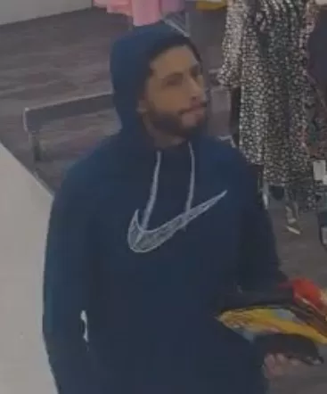(Photo Courtesy of SCPD) This man is wanted for stealing from a Target store in Selden.