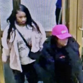 (Photo courtesy of SCPD)The two women wanted for grand larceny