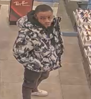 (Photo Courtesy of SCPD) This man is wanted for stealing merchandise from a store in Lake Grove.