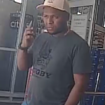 (Photo courtesy of SCPD) Man wanted for use of counterfeit money
