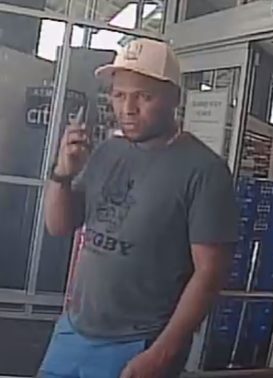 (Photo courtesy of SCPD) Man wanted for use of counterfeit money