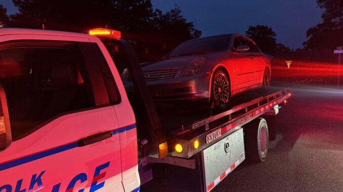 Man Arrested and Vehicle Impounded after Unlawful Fleeing, Reckless Driving