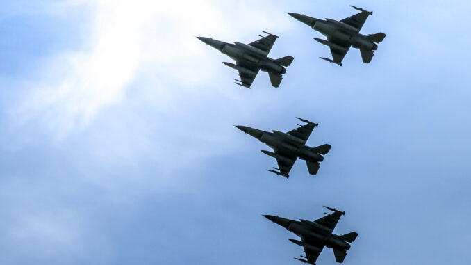 Fighter Jets in Formation