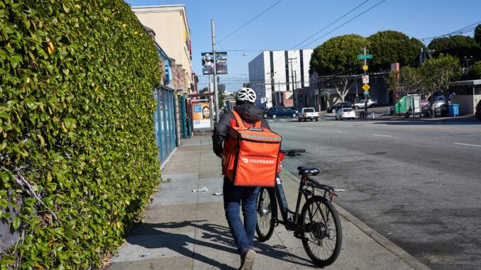 DoorDash Delivery Worker