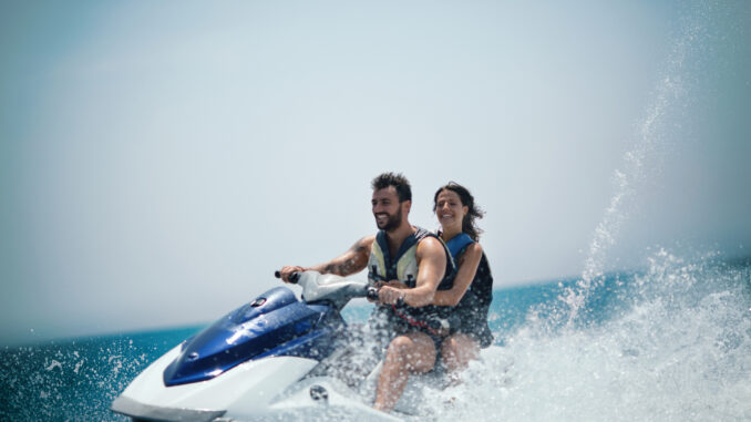 Jet ski adventure.