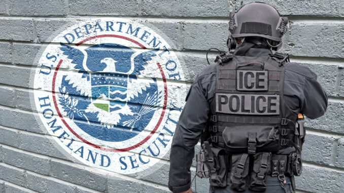 ICE Police and Homeland Security